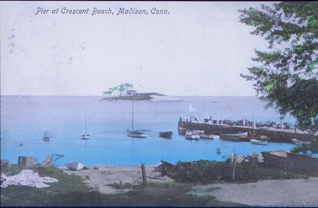 Pier at Cresecen Beach historic